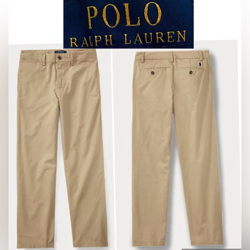 Polo Ralph Lauren Boy’s Sz‎ 8 Khaki Chino Twill Pant